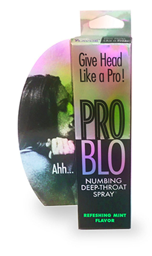 Problo Numbing Deep Throat Spray - Refreshing Mint - 1 Fl. Oz. - TruLuv Novelties