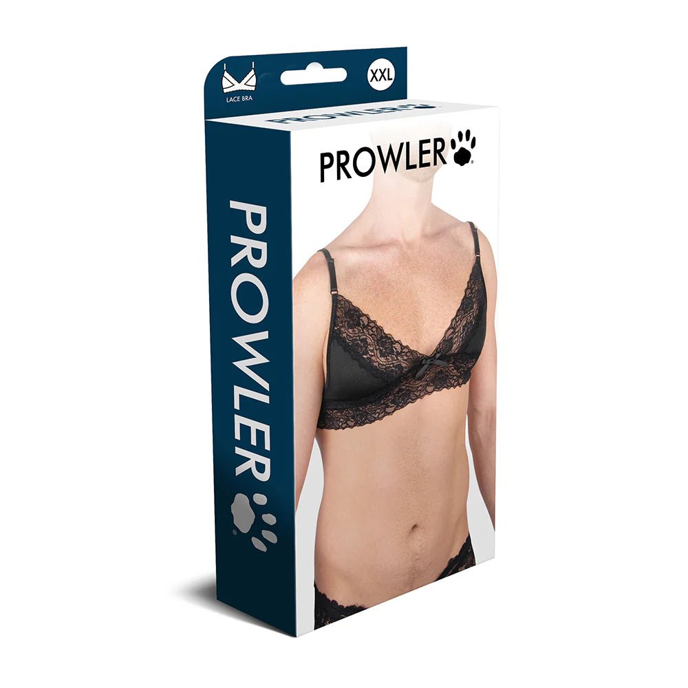 Prowler Lace Bra Black 2XL - TruLuv Novelties