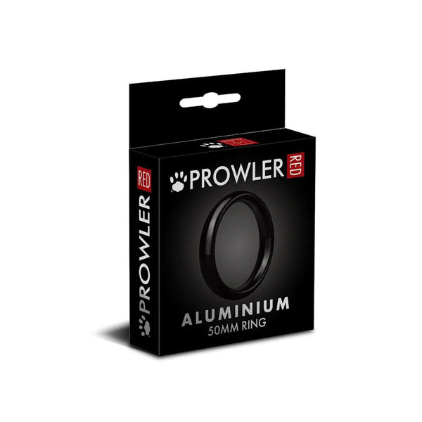 Prowler RED Aluminum Black 50mm Ring - TruLuv Novelties
