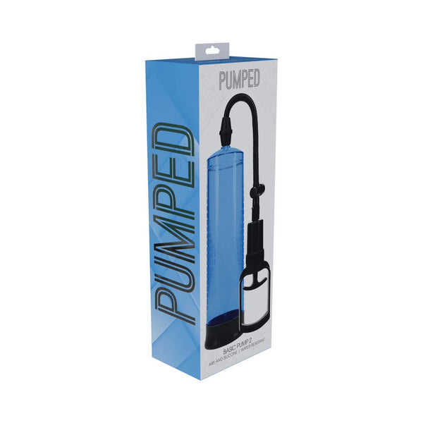 Pumped Basic Pump 2 Water Resistant Blue - TruLuv Novelties