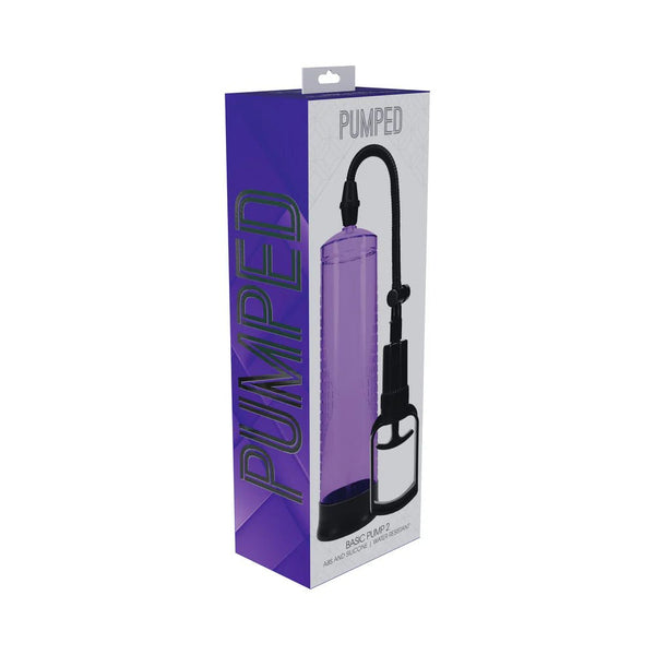 Pumped Basic Pump 2 Water Resistant Purple - TruLuv Novelties
