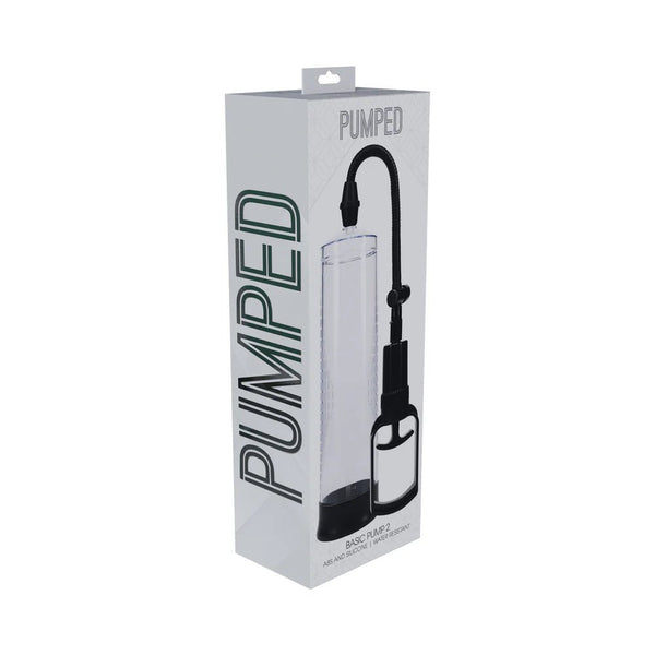 Pumped Basic Pump 2 Water Resistant Transparent - TruLuv Novelties