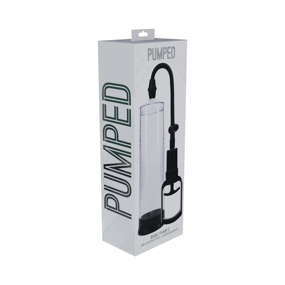 Pumped Basic Pump 2 Water Resistant Transparent - TruLuv Novelties