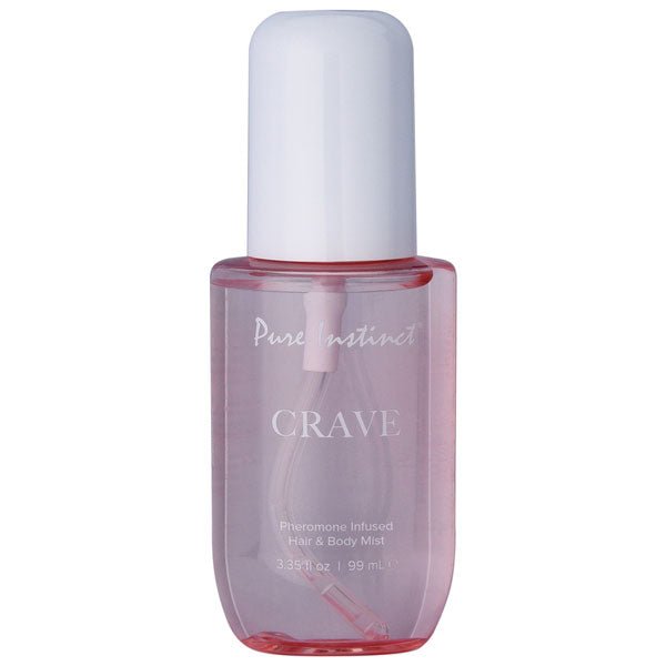 Pure Instinct Pheromone Hair and Body Mist Crave 3.35oz - TruLuv Novelties