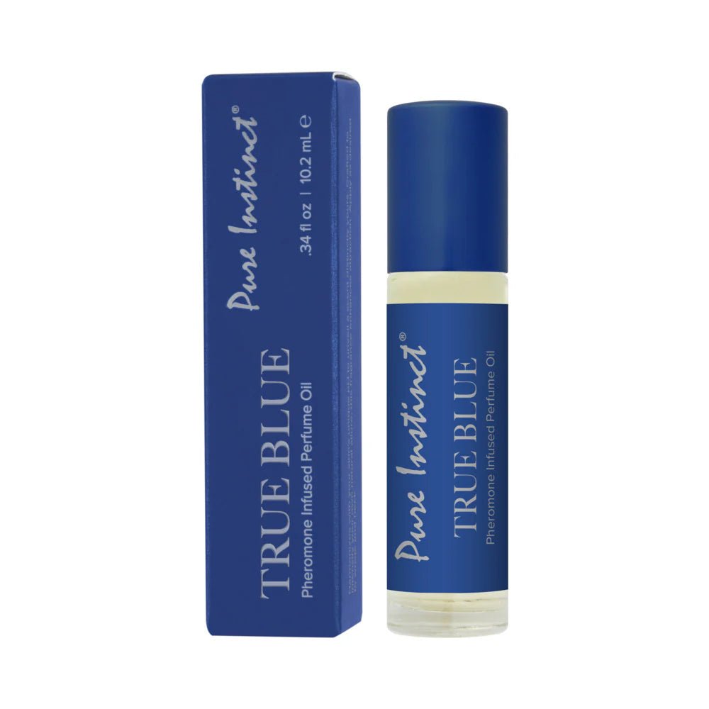 Pure Instinct Pheromone Pefume Oil Roll - On True Blue 10.2 ml 0.34 fl. oz. - TruLuv Novelties