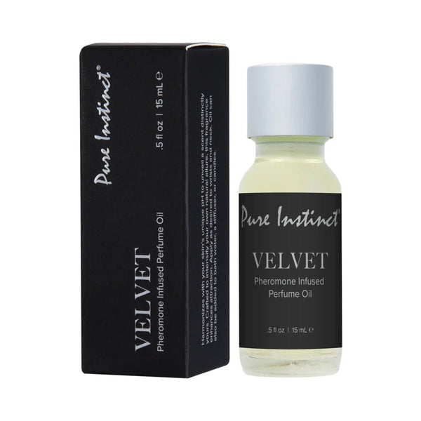 Pure Instinct Pheromone Perfume Oil Velvet Dropper 0.5 oz. - TruLuv Novelties