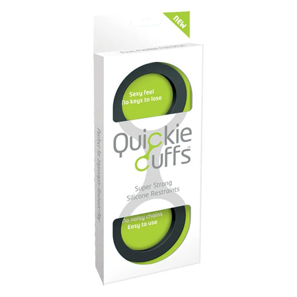 Quickie Cuffs Large Black - TruLuv Novelties