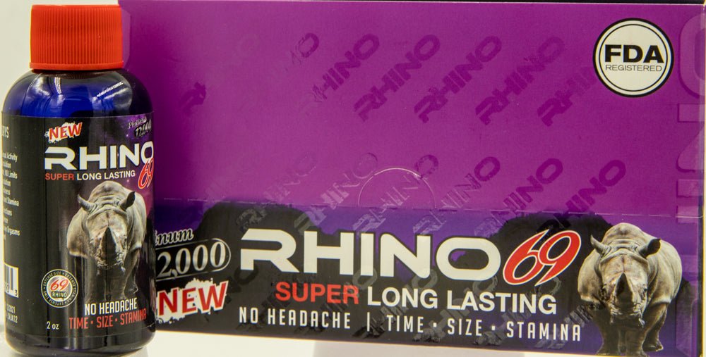 R 69 12k Shot 12ct Display Male Sexual Enhancement 2 Oz - TruLuv Novelties