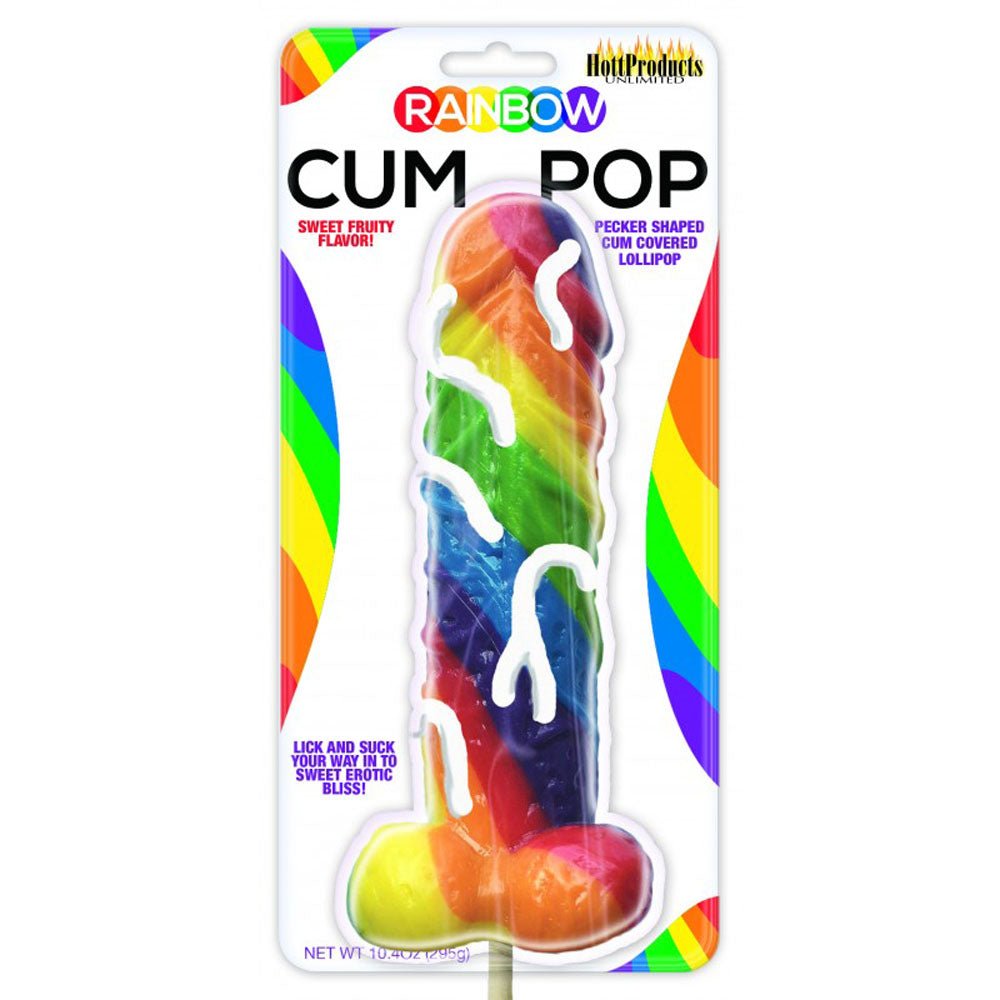 Rainbow Cum Pops Lollipop - TruLuv Novelties