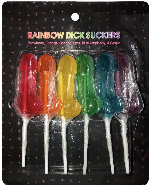 Rainbow Dick Suckers - TruLuv Novelties