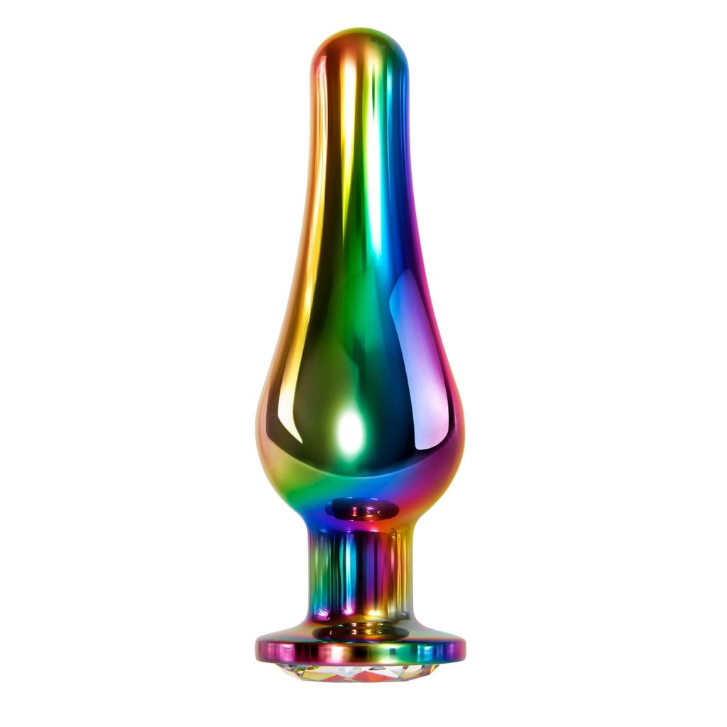 Rainbow Metal Plug - Large - TruLuv Novelties