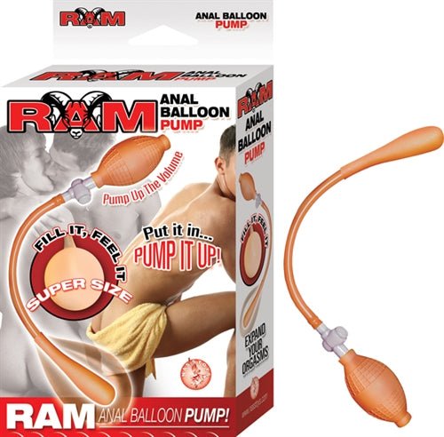 Ram Anal Balloon Pump - Flesh - TruLuv Novelties