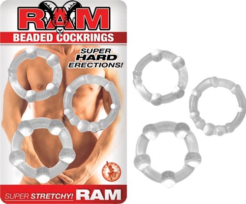 Ram Beaded Cockrings - TruLuv Novelties