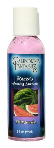Razzels Warming Lubricant - Wild Watermelon - 2 Oz. Bottle - TruLuv Novelties