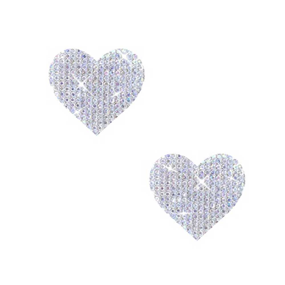Razzle Dazzle Crystal Jewel Sparkle I Heart U Body Stickers 6 Pk - TruLuv Novelties