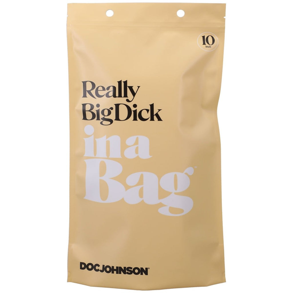 Really Big Dick in a Bag 10 Inch - Clear - TruLuv Novelties