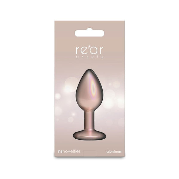 Rear Assets - Iridescent Champagne - Small - Clear - TruLuv Novelties