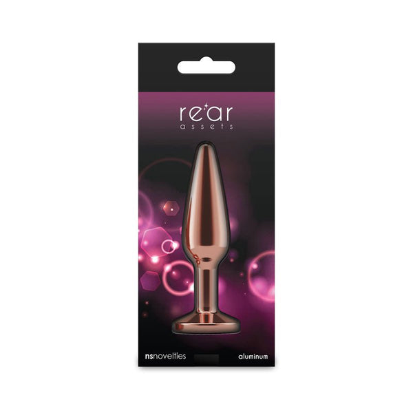 Rear Assets - Tapered - Medium - Rose Gold - Pink - TruLuv Novelties
