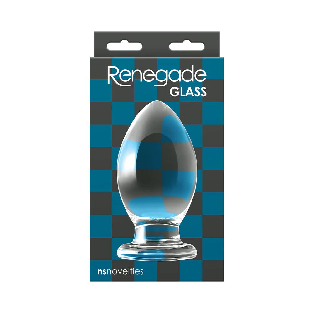 Renegade Bishop Glass Anal Plug - TruLuv Novelties