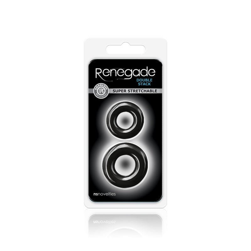 Renegade - Double Stack - Black - TruLuv Novelties