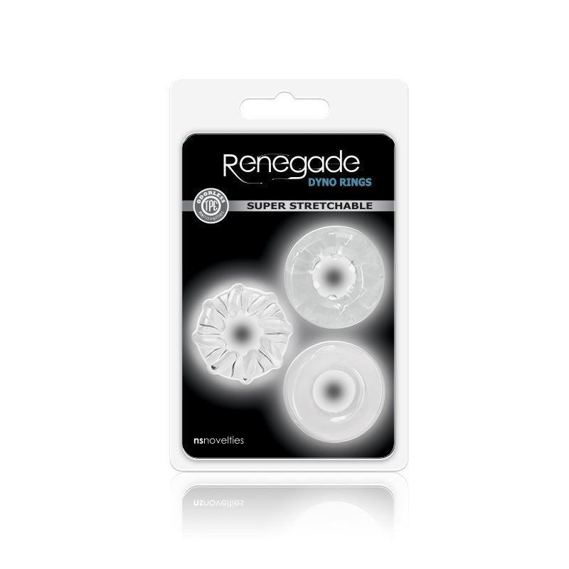 Renegade - Dyno Rings - Clear - TruLuv Novelties