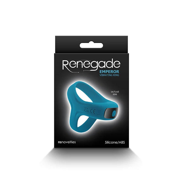 Renegade Emperor Vibrating Ring Teal - TruLuv Novelties