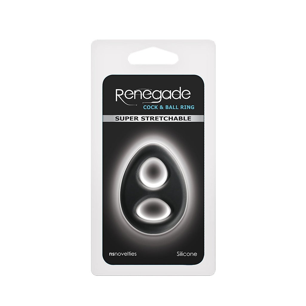 Renegade - Romeo Soft Ring - Black - TruLuv Novelties