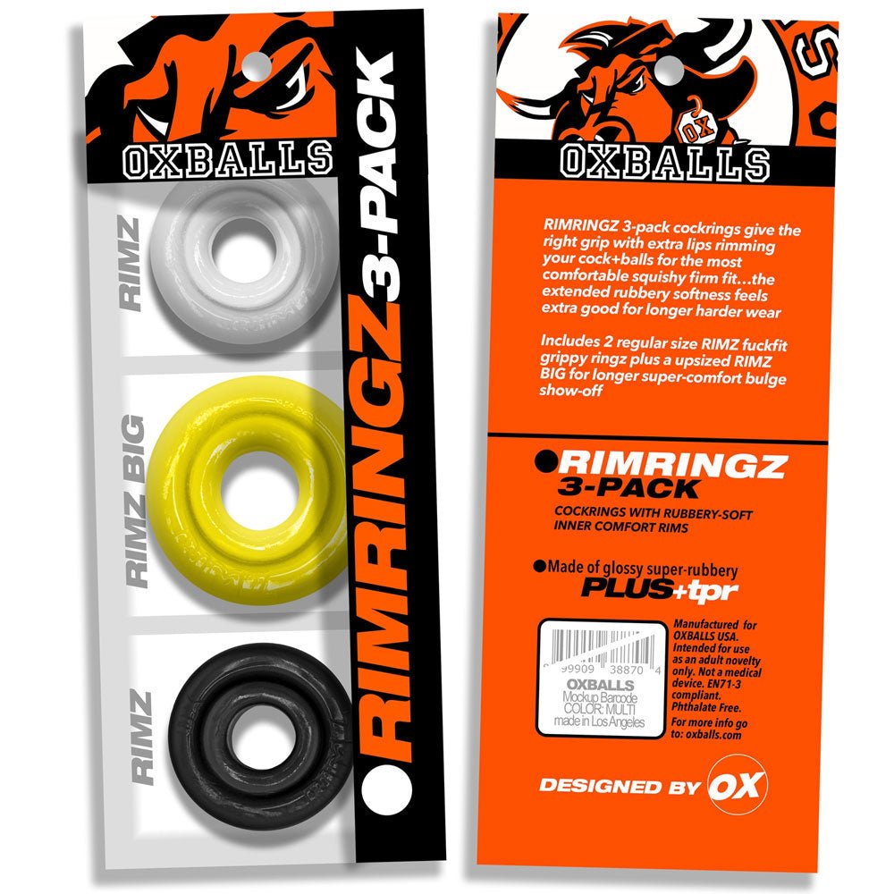 Rimringz Multi Size 3 Pack - Shockwave