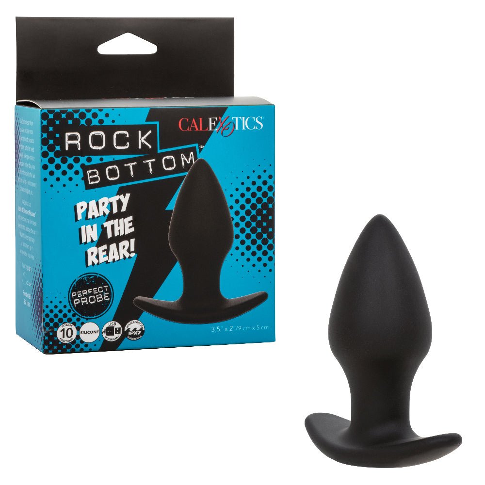 Rock Bottom Perfect Probe - Black - TruLuv Novelties