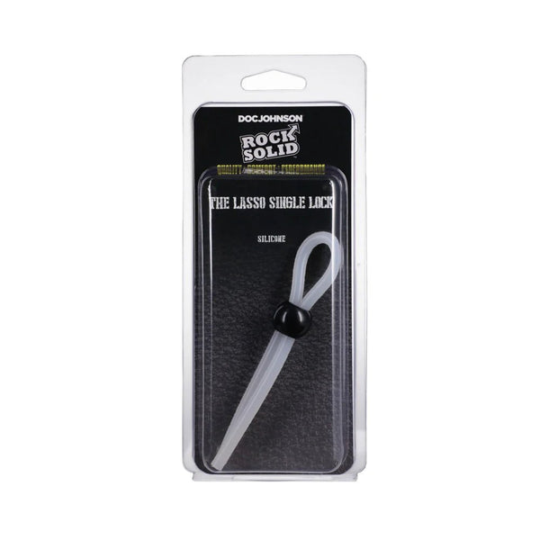 Rock Solid The Lasso/Bolo Single Lock Adjustable Translucent - TruLuv Novelties