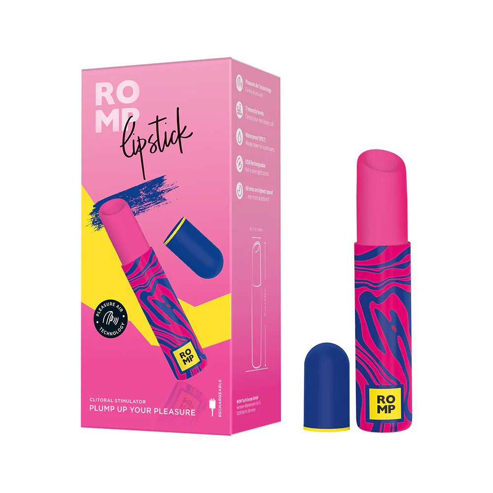 ROMP Lipstick Pleasure Air Stimulator - TruLuv Novelties