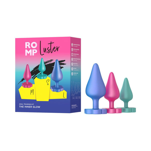 ROMP Luster Anal Plug Set - TruLuv Novelties