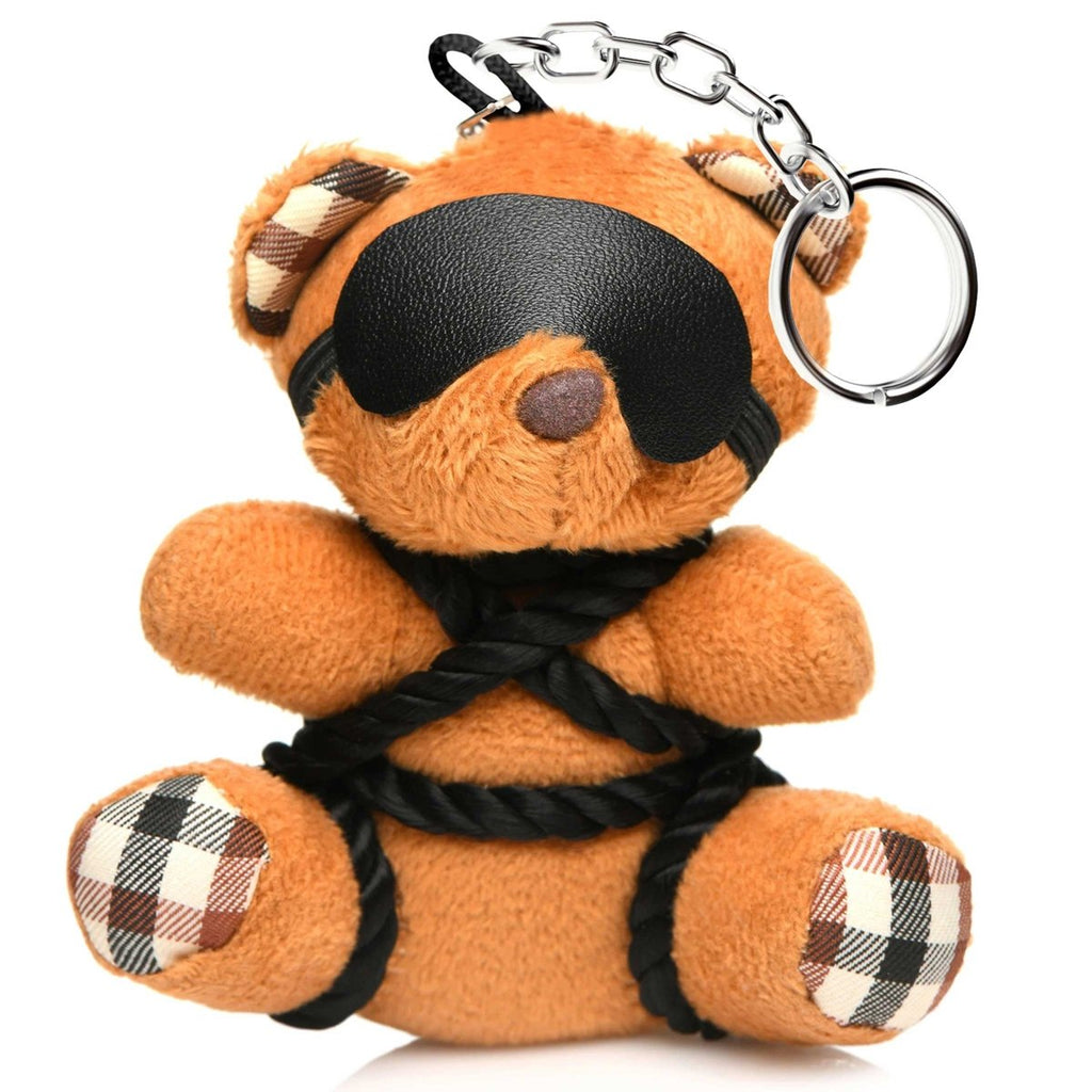 Rope Teddy Bear Keychain - TruLuv Novelties