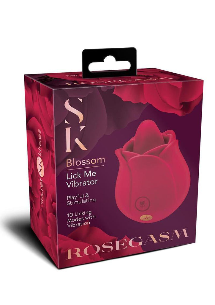 Rosegasm Rose Blossom Licker - Red - TruLuv Novelties