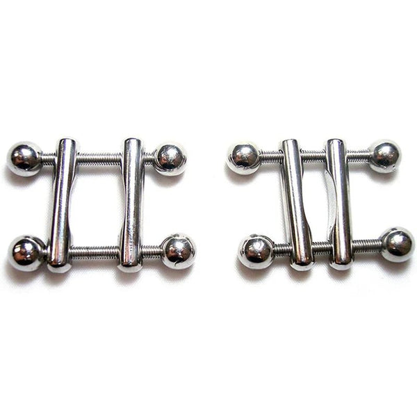Rouge Ball End Nipple Clamps - TruLuv Novelties
