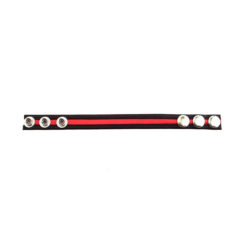 Rouge Cock Strap Black/Red - TruLuv Novelties