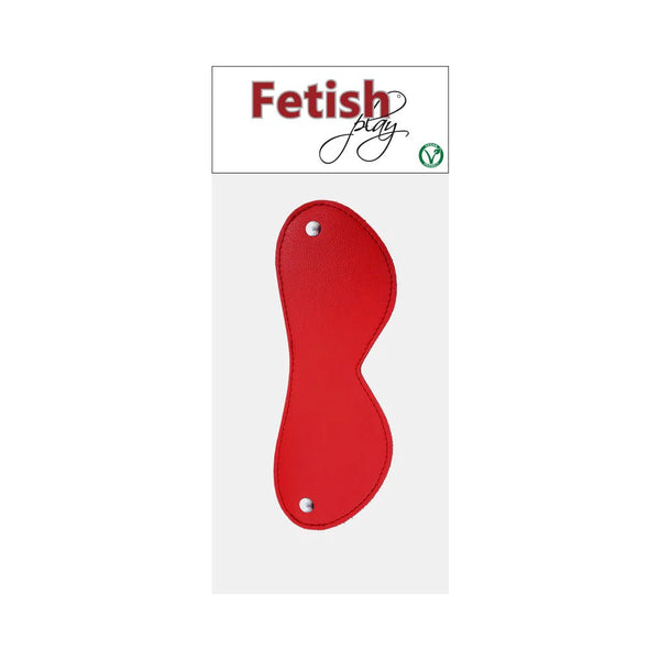 Rouge Fetish Play Vegan Blindfold Red - TruLuv Novelties