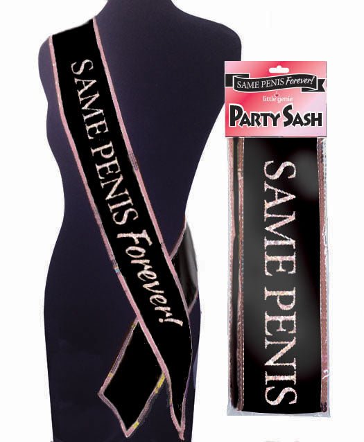 Same Penis Forever Sash - TruLuv Novelties