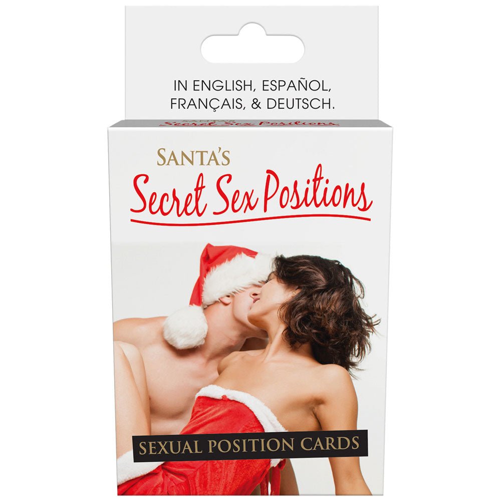 Santa&039;s Secret Sex Positions Cards - TruLuv Novelties