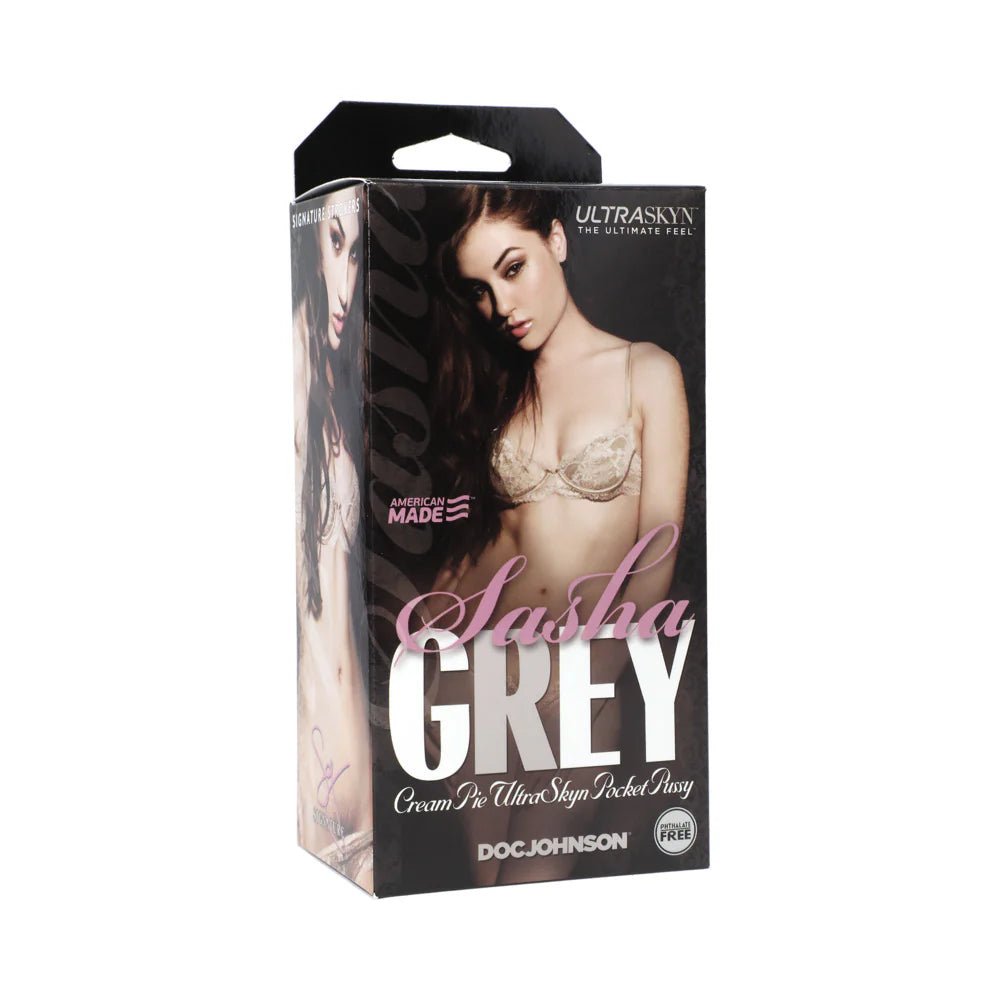Sasha Grey - UR3 Cream Pie Pocket Pussy - TruLuv Novelties