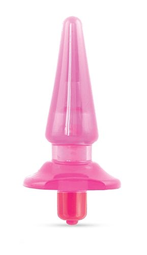 Sassy Vibra Plug - Pink - TruLuv Novelties
