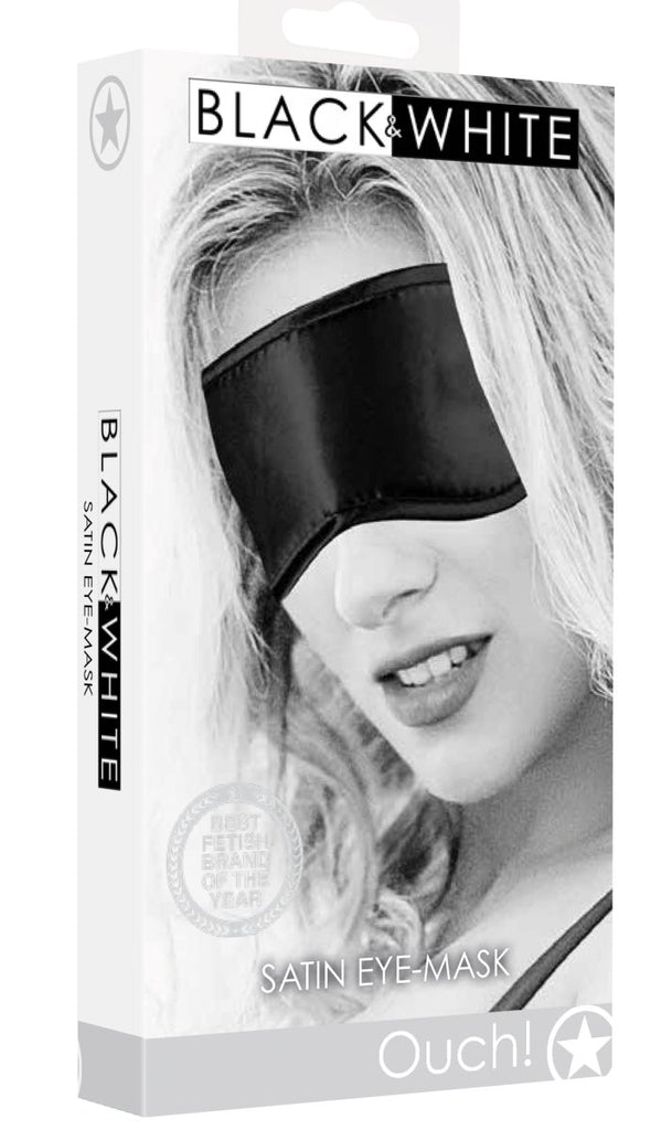 Satin Eye Mask - Black - TruLuv Novelties
