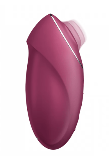 Satisfyer Tap and Climax 1 Vibrator - Grey - TruLuv Novelties