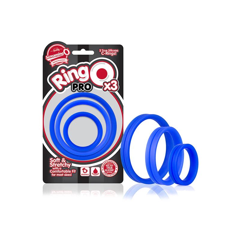Screaming O RingO Pro x3 - Blue - TruLuv Novelties