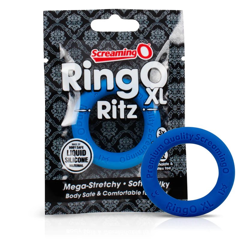 Screaming O RingO Ritz XL - Blue - TruLuv Novelties