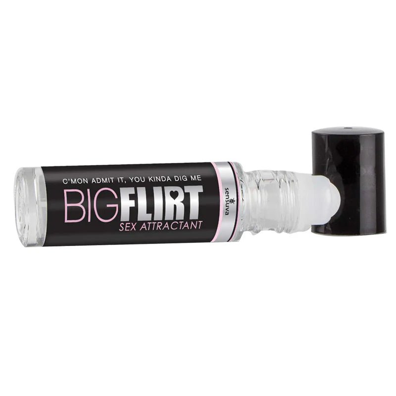 Sensuva Big Flirt Pheromone Sex Attractant 0.34 oz. - TruLuv Novelties