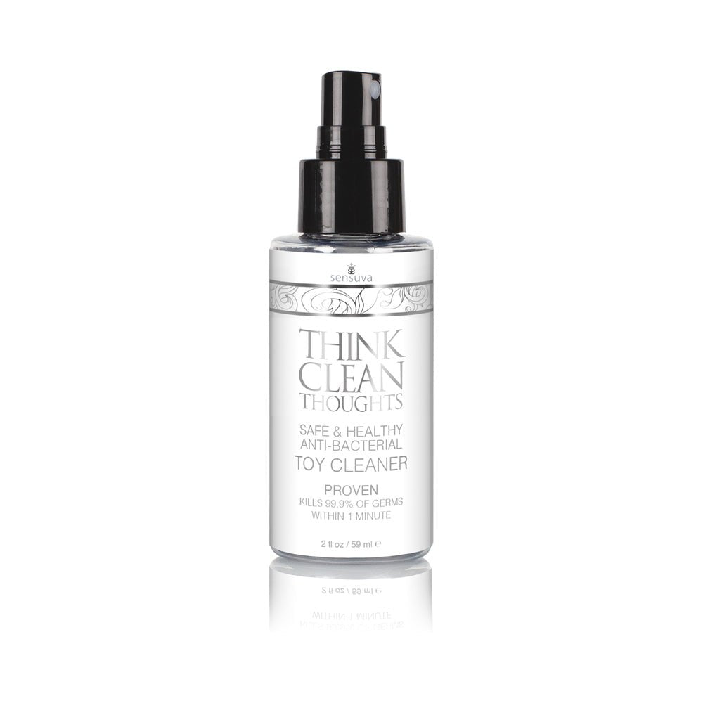 Sensuva Think Clean Thoughts Anti - Bacterial Toy Cleaner 2 oz. - TruLuv Novelties