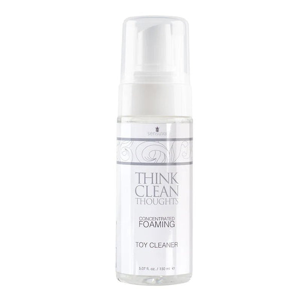 Sensuva Think Clean Thoughts Concentrated Foaming Cleaner 5.07oz. - TruLuv Novelties