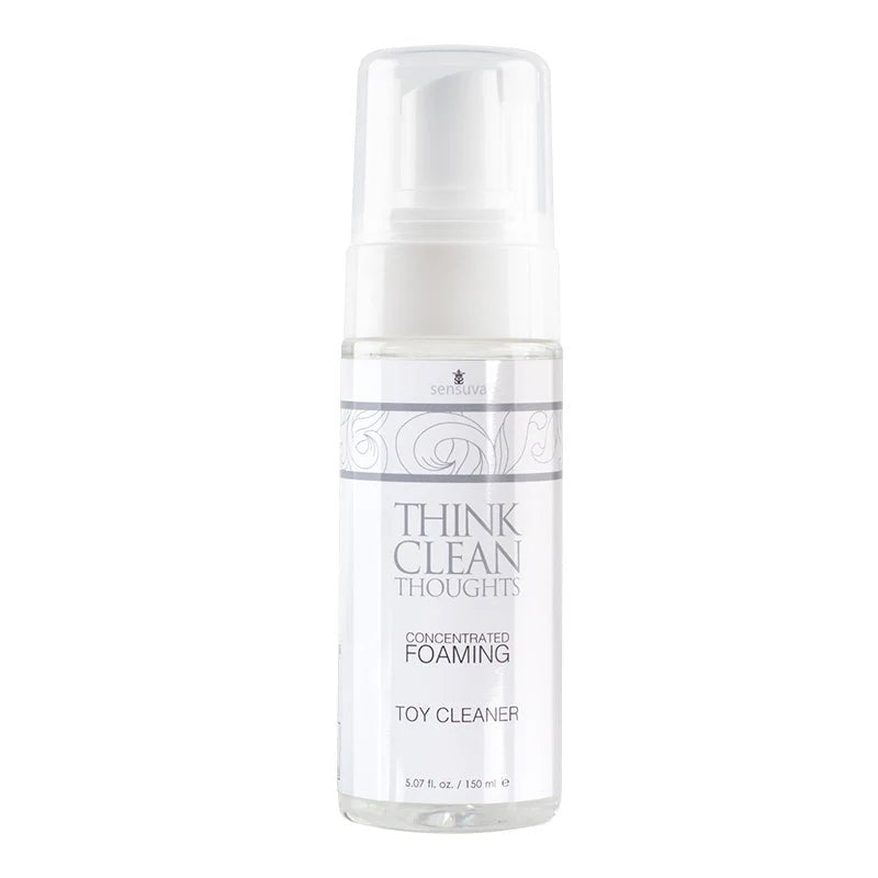 Sensuva Think Clean Thoughts Concentrated Foaming Cleaner 5.07oz. - TruLuv Novelties
