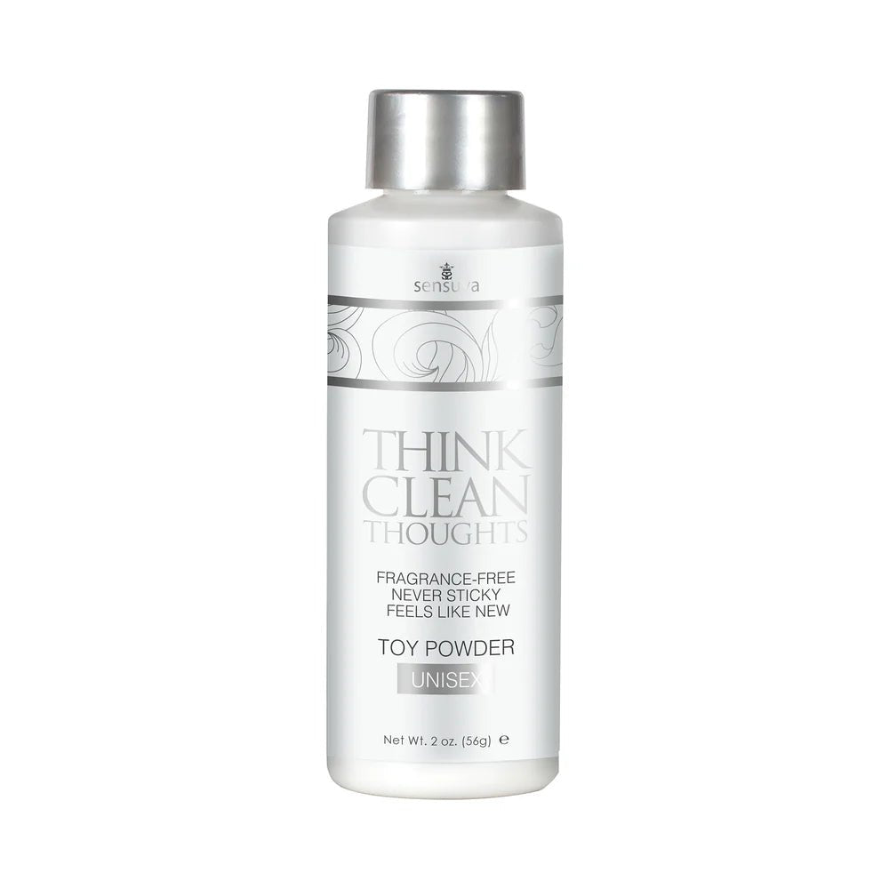 Sensuva Think Clean Thoughts Toy Powder 2 oz. - TruLuv Novelties
